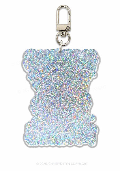 Halloween Honkus Ponkus Goose 1Pc Y2K Glitter Keychain Cherrykitten