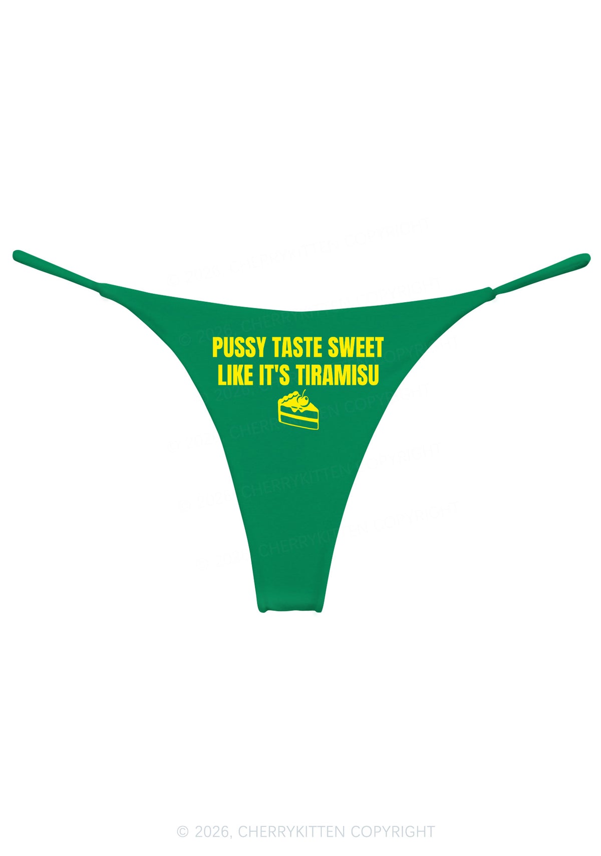 Puxxy Taste Sweet Y2K Bikini String Thong Cherrykitten