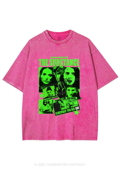 Halloween The Horror Movie Y2K Shirts Washed Tee Cherrykitten