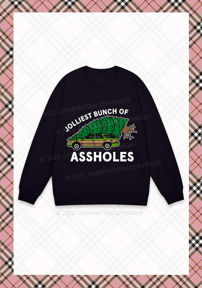 Jolliest Brunch Christmas Y2K Sweatshirt Cherrykitten