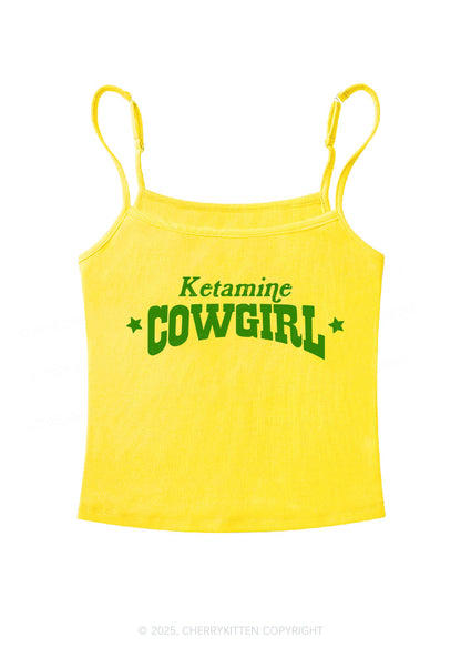 K Star Cowgirl Y2K Spaghetti Strap Cami Cherrykitte
