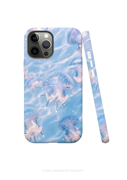 Blue Ocean Jellyfish Y2K Phone Case Cherrykitten