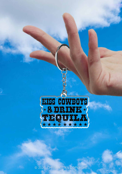 Kiss Cowboys 1Pc Y2K Keychain Cherrykitten