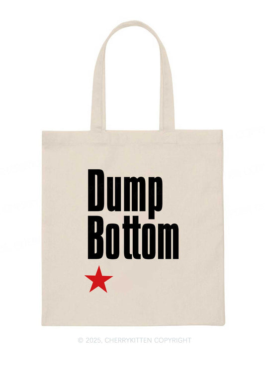 Dump Bottom Pride Y2K Canvas Tote Bag Cherrykitten