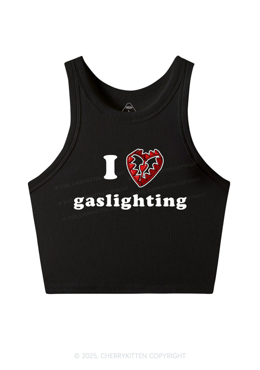 Love Gaslighting Y2K Crop Tank Top Cherrykitten