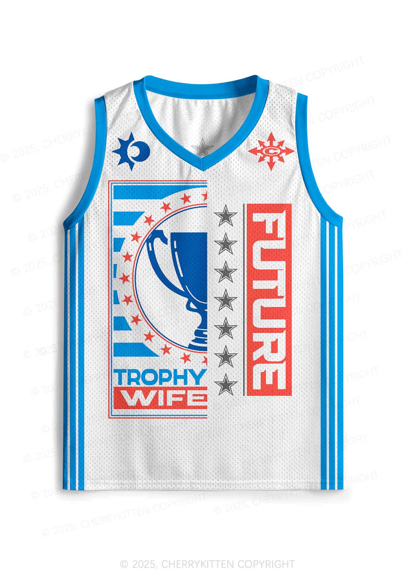 Custom Future Trophy Wife Y2K Sport Jersey Tank Cherrykitten