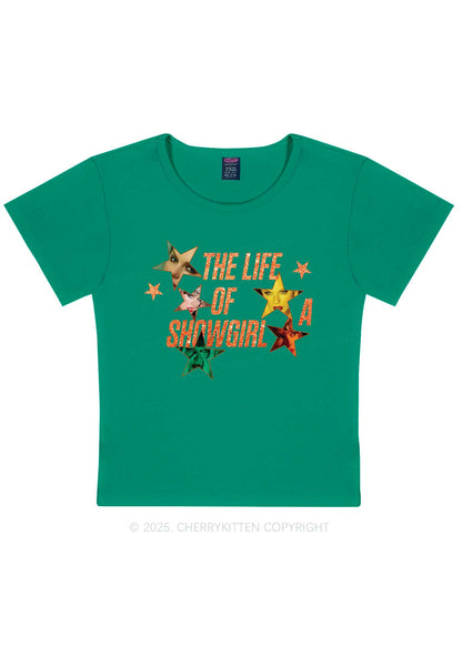 Star TS Photo Y2K Baby Tee Cherrykitten
