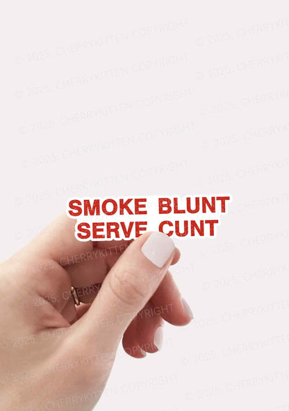 Smoke Blunt 1Pc Y2K Sticker Cherrykitten