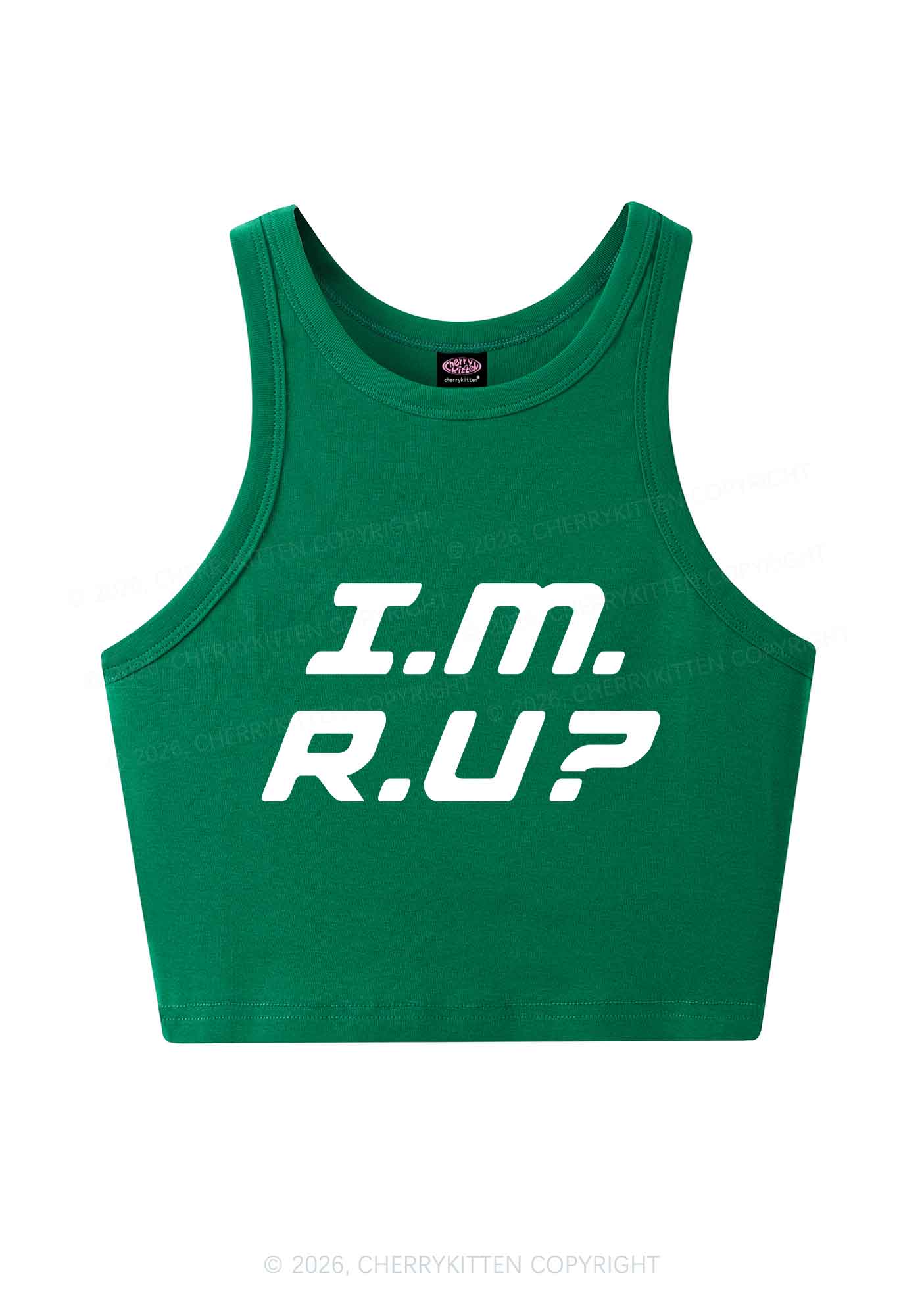 Im Ru Pride Y2K Crop Tank Top Cherrykitten