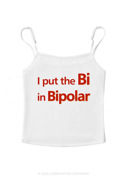 Bi In BipolarY2K Spaghetti Strap Cami Cherrykitten