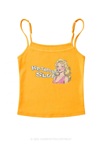 K Slxt Y2K Spaghetti Strap Cami Cherrykitten
