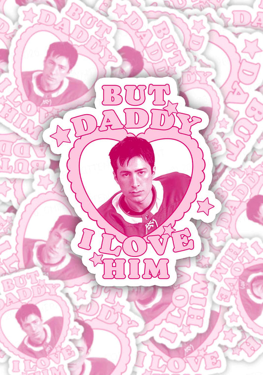 But Daddy I Love HW 1pc Y2K Sticker Cherrykitten