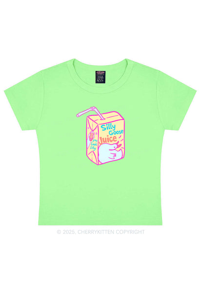 Look Silly Goose Juice Y2K Baby Tee Cherrykitten