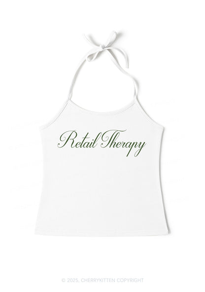Retail Therapy Y2K Halter Neck Cami Cherrykitten