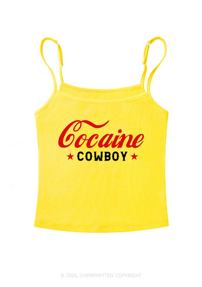 Cola Cowboy Y2K Spaghetti Strap Cami Cherrykitten