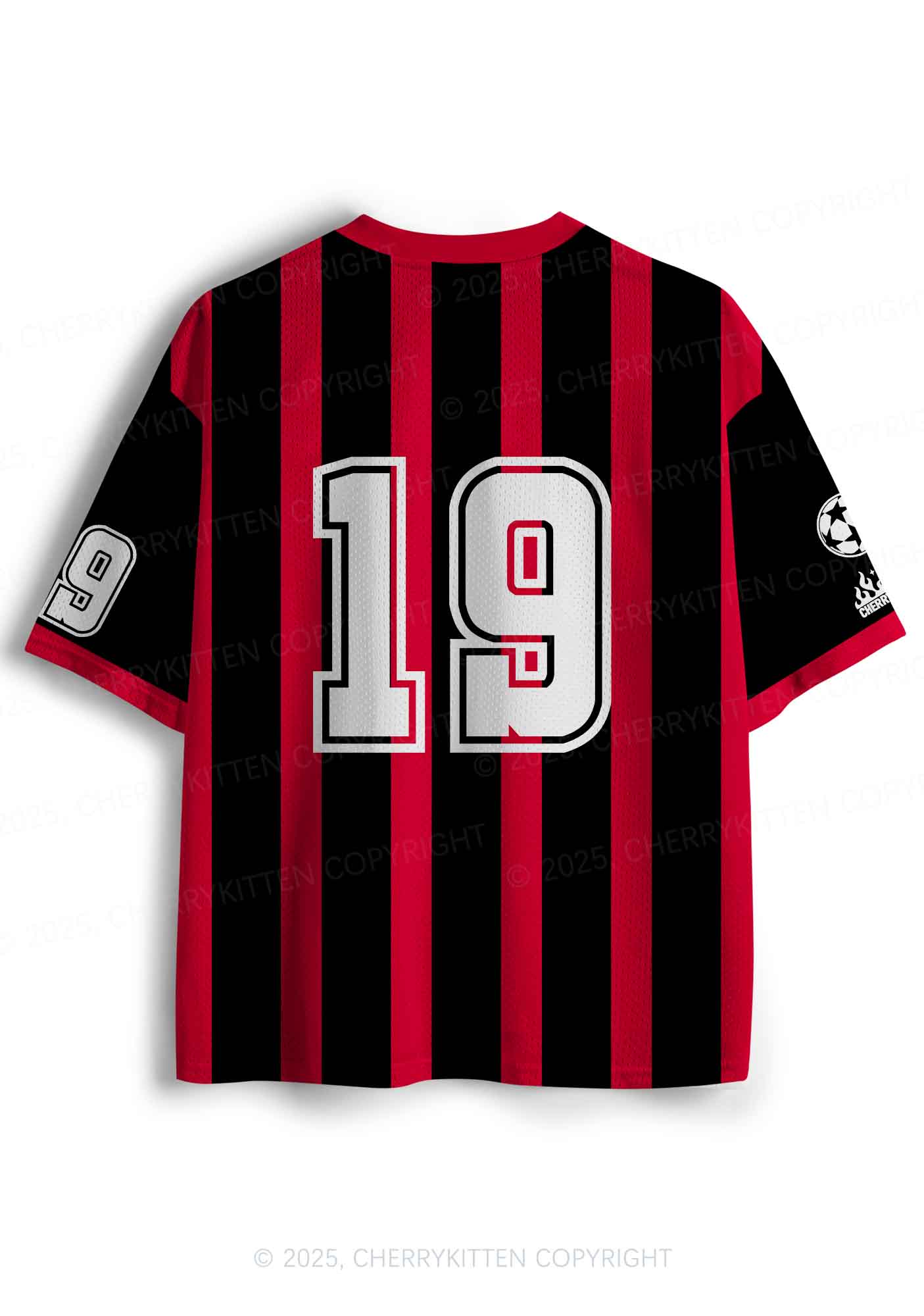 Custom Red Cxxt Stars Y2K Sport Jersey Shirts Cherrykitten