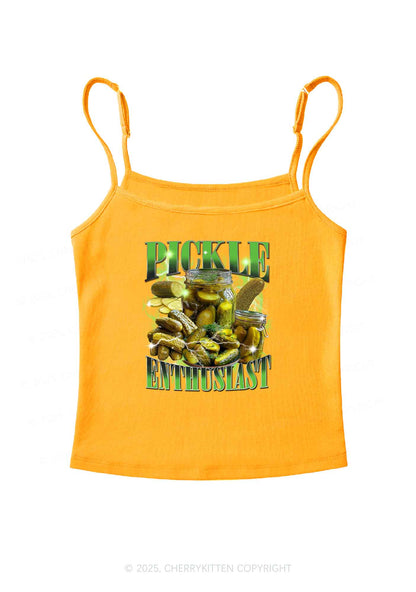 Pickle Enthusiast Y2K Spaghetti Strap Cami Cherrykitten