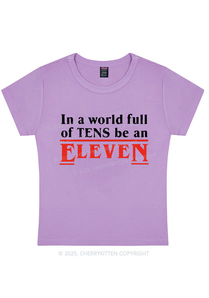 Be An Eleven Y2K Baby Tee Cherrykitten