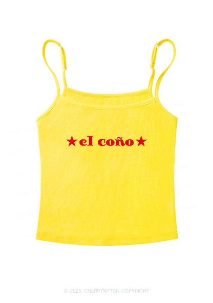 El Cono Y2K Spaghetti Strap Cami Cherrykitten