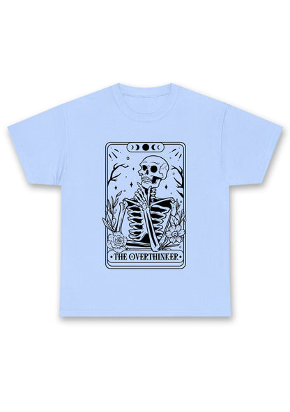 The Overthinker Skeleton Chunky Shirt