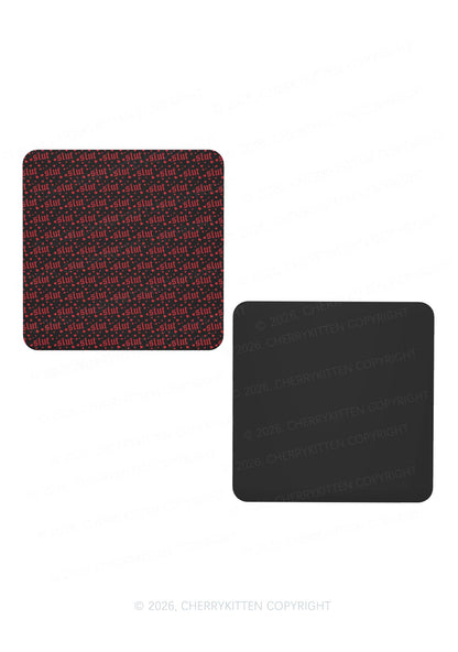 Black Slxt Y2K Soft Magnetic Refrigerator Magnet Cherrykitten
