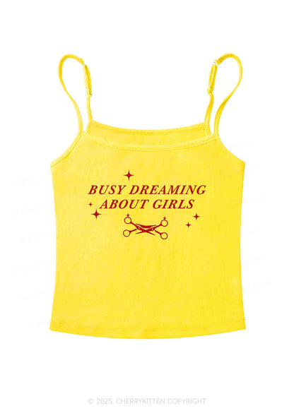 Busy Dreaming About Girls Pride Y2K Spaghetti Strap Cami Cherrykitten
