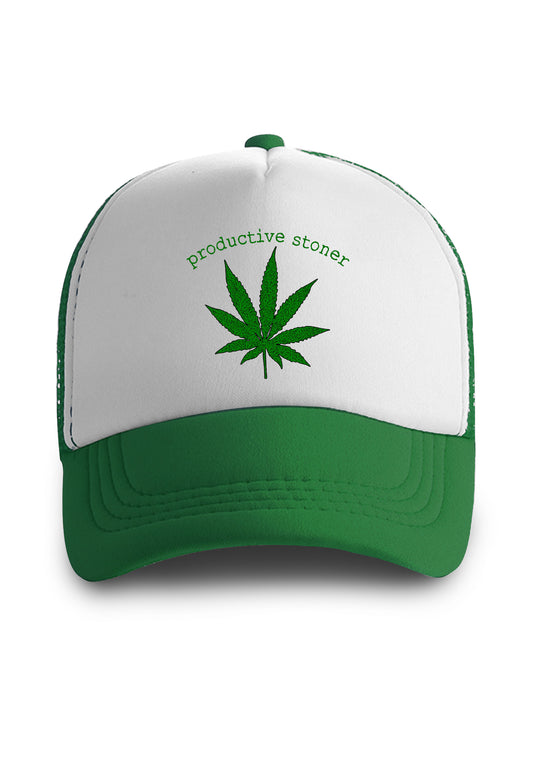 Productive Stoner Trucker Hat