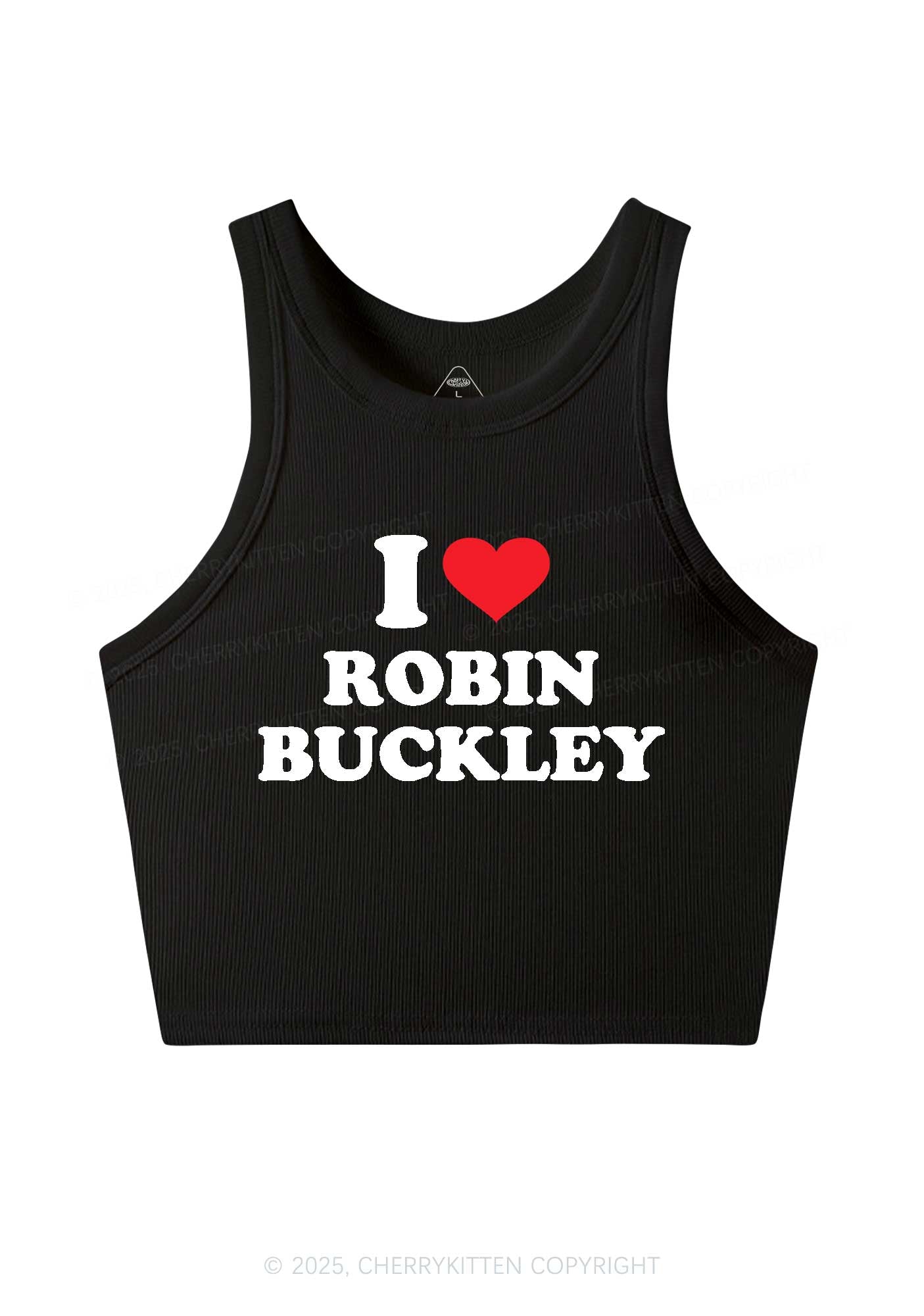 I Love RB Pride Y2K Crop Tank Top Cherrykitten