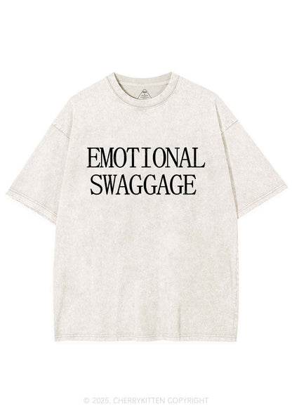 Emotional Swaggage Y2K Shirts Washed Tee Cherrykitten