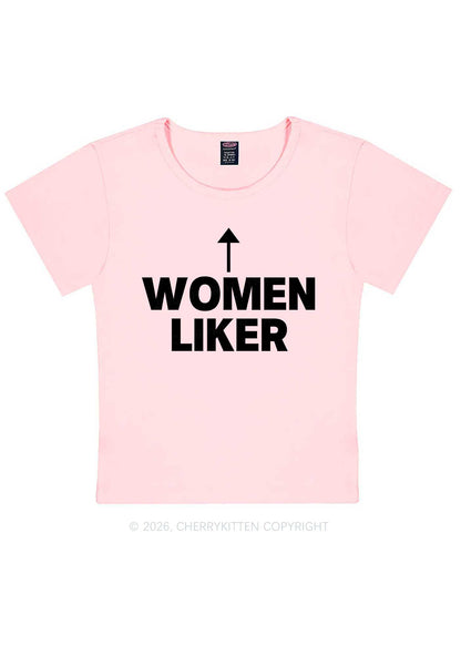 Women Liker Pride Y2K Baby Tee Cherrykitten