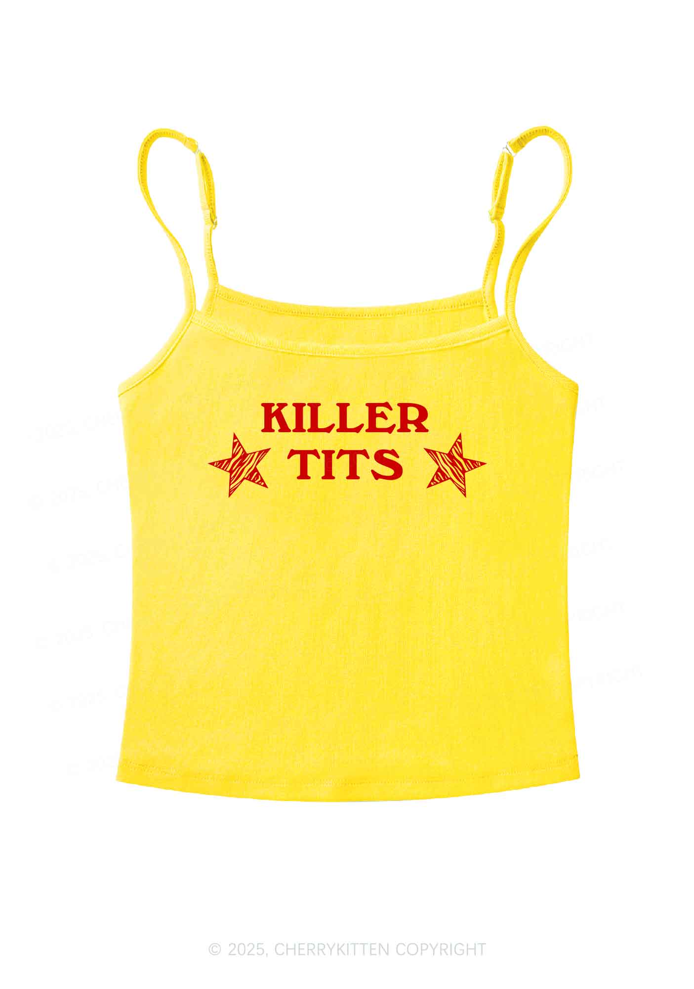 Killer Txts Y2K Spaghetti Strap Cami Cherrykitten