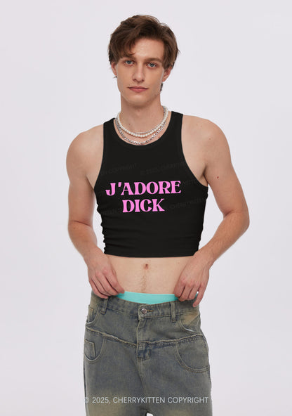 Jadore Dxxk Y2K Crop Tank Top Cherrykitten
