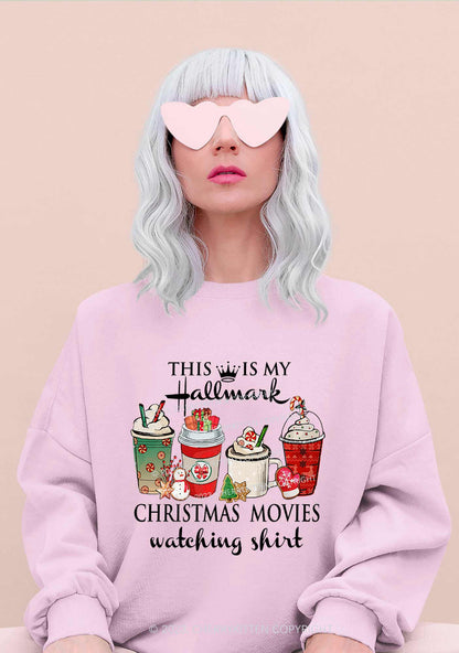 Christmas Movies Watching Shirt Y2K Sweatshirt Cherrykitten