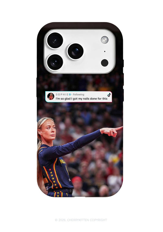 I Got My Nails Done Y2K Phone Case Cherrykitten