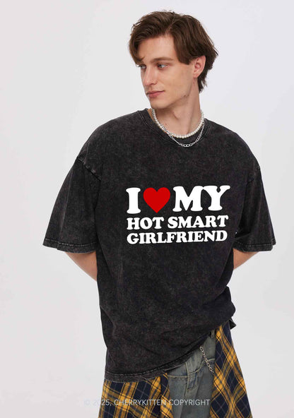 I Love My Hot Nerdy BF Y2K Valentine's Day Couple Shirt Cherrykitten