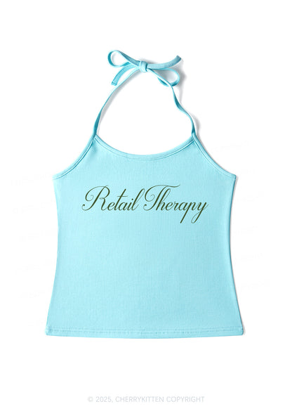 Retail Therapy Y2K Halter Neck Cami Cherrykitten