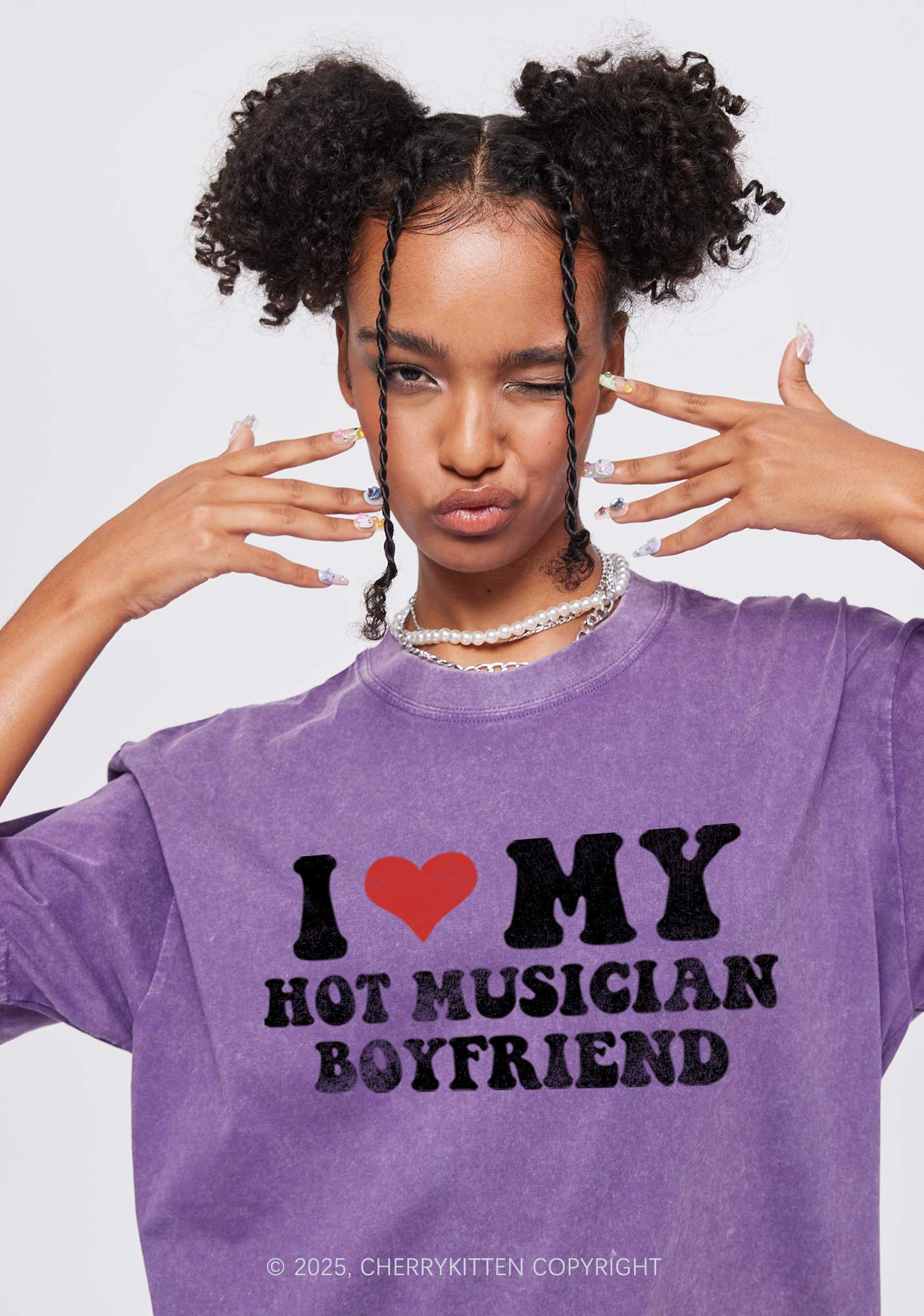 Custom My Hot Lawyer GF Y2K Valentine's Day Couple Shirt Cherrykitten