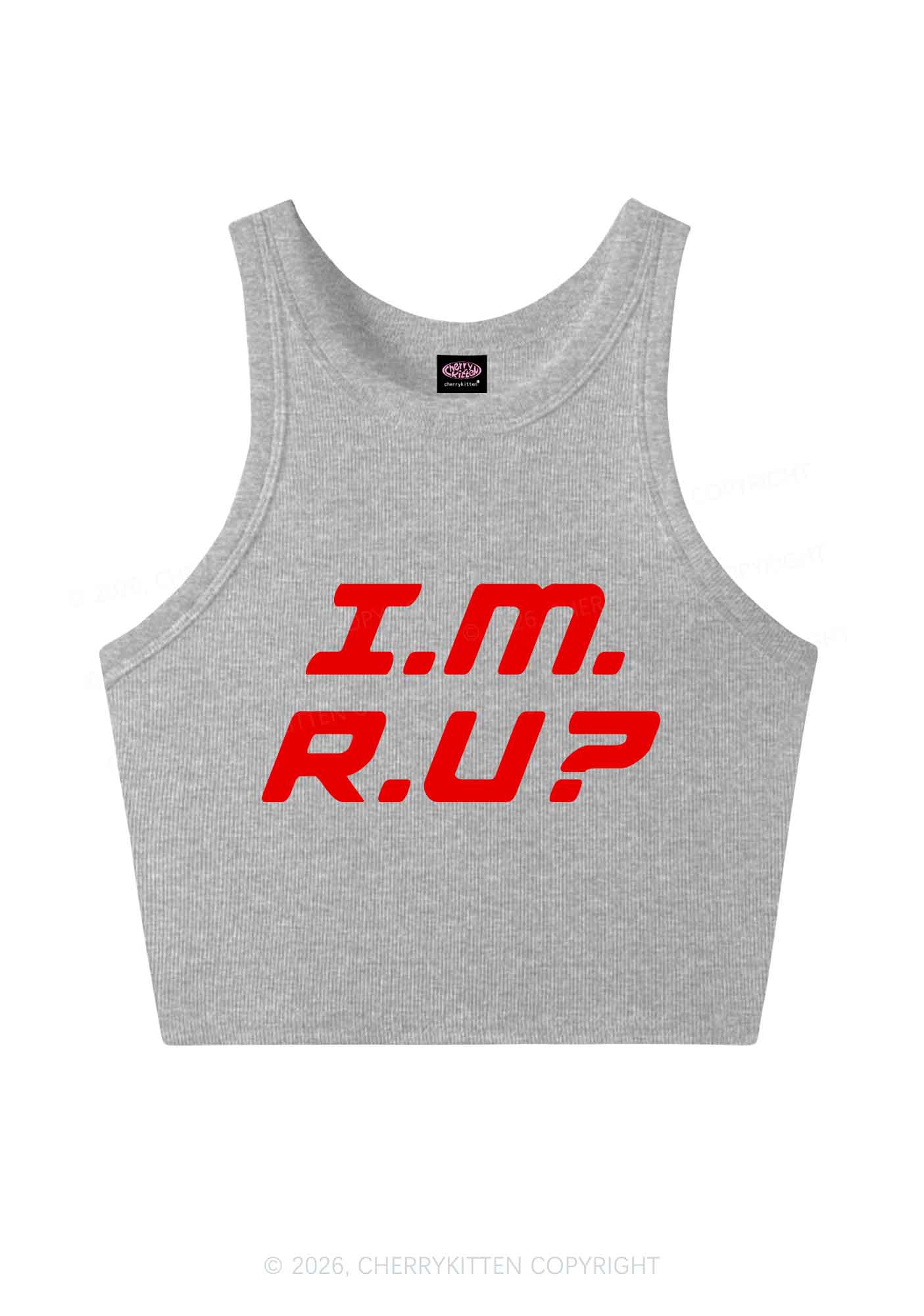Im Ru Pride Y2K Crop Tank Top Cherrykitten