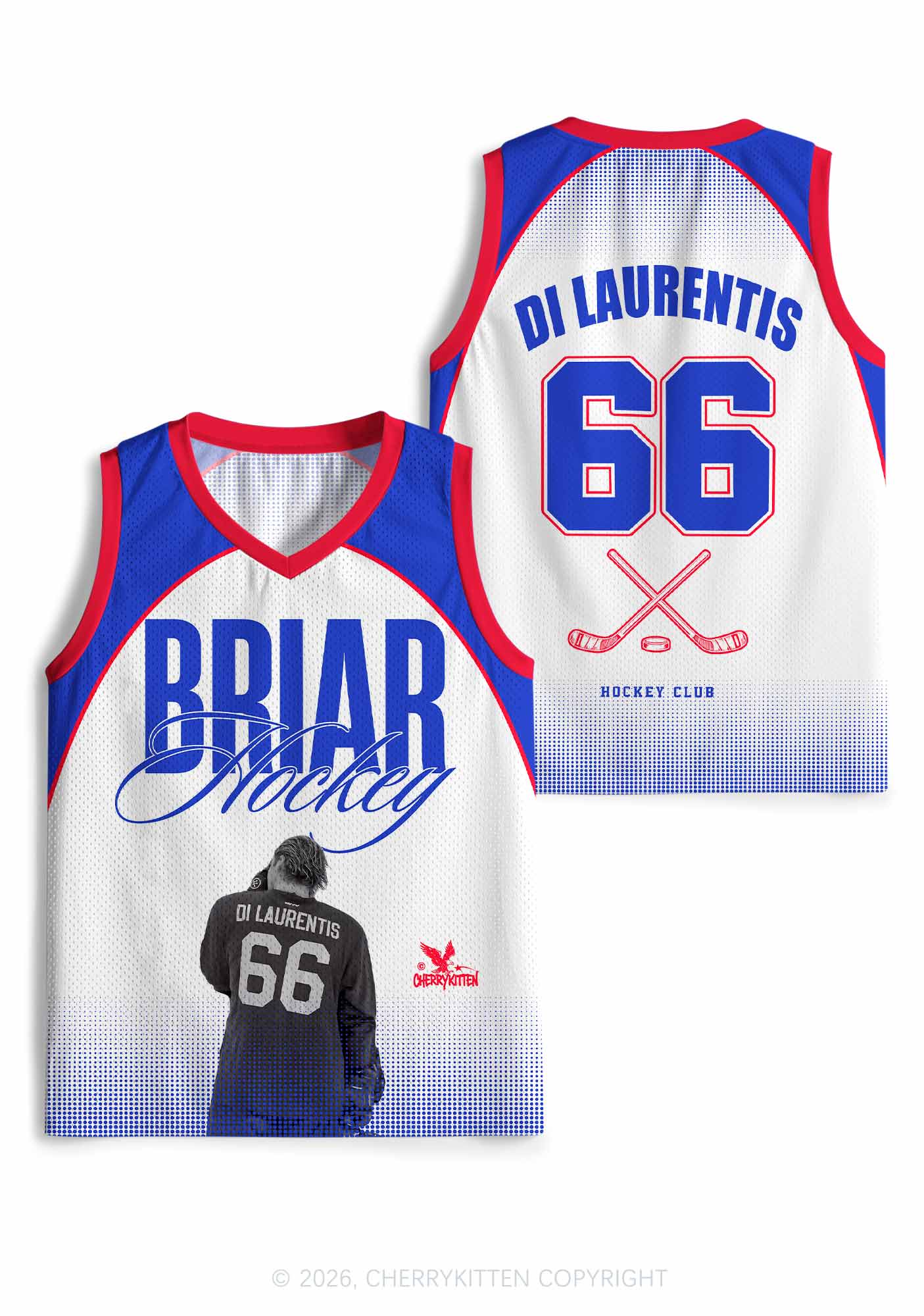 Legend Silhouette DL Y2K Sport Jersey Tank Cherrykitten