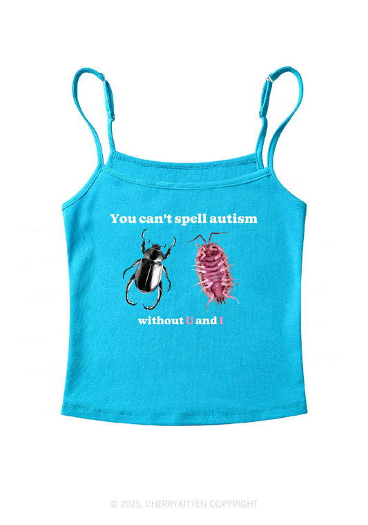 Autism Insect Y2K Spaghetti Strap Cami Cherrykitten