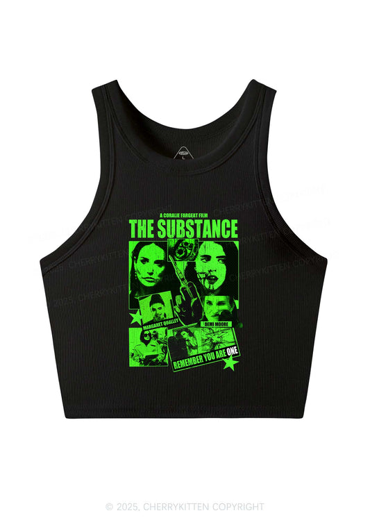 Halloween The Horror Movie Y2K Crop Tank Top Cherrykitten