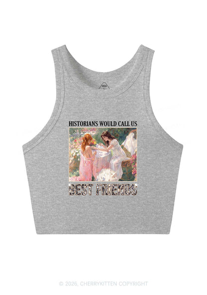 Historians Call Us Best Friends Pride Y2K Crop Tank Top Cherrykitten