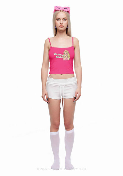 K Slxt Y2K Spaghetti Strap Cami Cherrykitten