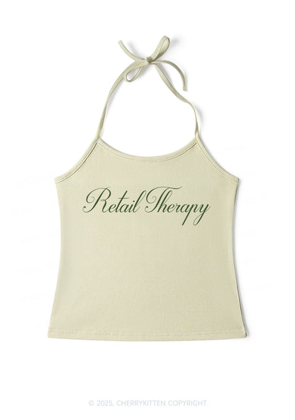 Retail Therapy Y2K Halter Neck Cami Cherrykitten