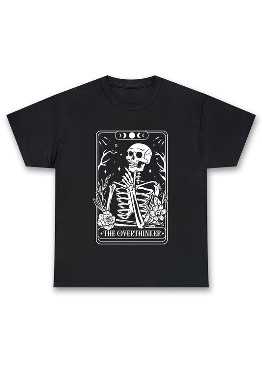 The Overthinker Skeleton Chunky Shirt