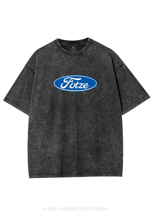 Fotze Y2K Shirts Washed Tee Cherrykitten