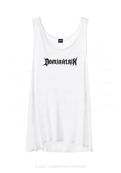 Dominatrix Y2K Sheer Boyfriend Tank Cherrykitten
