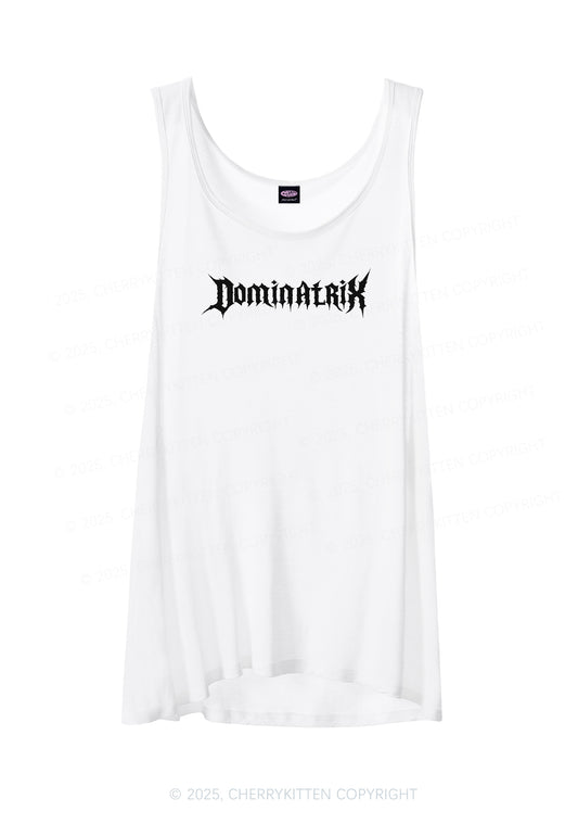 Dominatrix Y2K Sheer Boyfriend Tank Cherrykitten