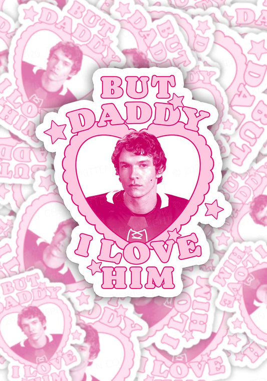 But Daddy I Love CS 1pc Y2K Sticker Cherrykitten