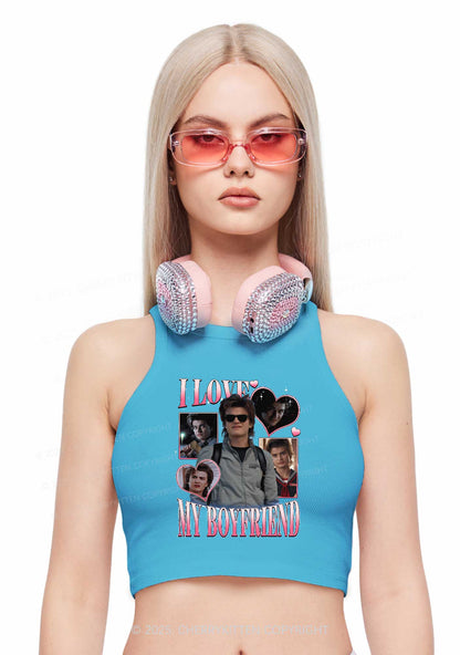 I Love My BF SH Y2K Crop Tank Top Cherrykitten
